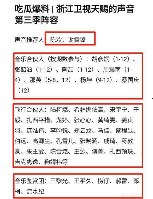 爆料十位艺人名单最新版,最新爆料十位艺人名单揭秘